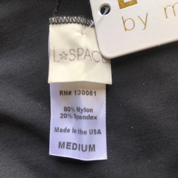 LSpace by Monica Wise Estella Classic Fit Black Bikini Bottom Women's Medium NWT - Picture 11 of 14